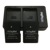 Digitek (ENEL 14 Battery + Charger Combo DUC 010)