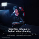 Digitek (LED-D300) Ultra Slim Portable Professional LED Video Light Multi Scene Lightening & Colour Temperature & Brightness Control