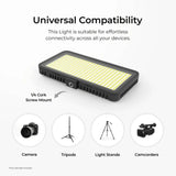 Digitek (LED-D300) Ultra Slim Portable Professional LED Video Light Multi Scene Lightening & Colour Temperature & Brightness Control