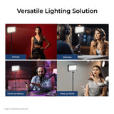 Digitek (LED-D300) Ultra Slim Portable Professional LED Video Light Multi Scene Lightening & Colour Temperature & Brightness Control