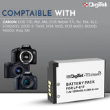 Digitek (LP-E17 Platinum) Platinum Extra Power Secondary Rechargeable Li-ion Battery for Camera LP-E17