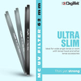 Digitek (MC UV MM) MC UV Filter with 16 Multi-Coated Layers for DSLR Camera Lens Protection from UV Rays, Dust & Scratches