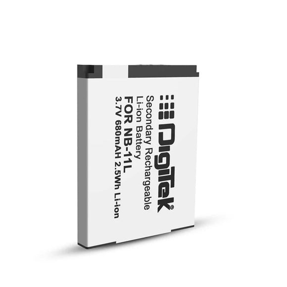 Digitek (NB 11L) Lithium-ion Rechargeable Battery for DSLR Camera, Compatibility - IXUS 125HS, 240HS, Powershot A1200, A2200, A2300, A2400, A3200, A3300 is, A3400 is (NB-11L)