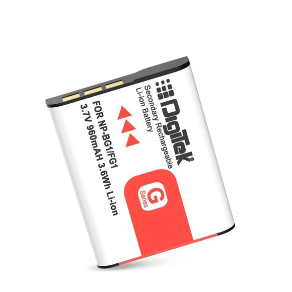 Digitek (NP BG1) Lithium-ion Rechargeable Battery for Sony Cyber Shot Digital Camera | Compatibility - W80, W100, W130. W70, W30, and W55