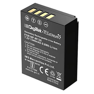 Digitek (NP FW126)1340mAh Platinum Battery pack for NP FW126