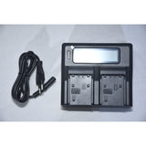 APRAMATT Dual LCD Charger FH100 (sony) Box Packing
