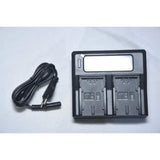 APRAMATT Dual LCD Charger VBD58 (Panasonic)