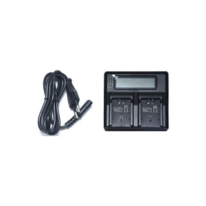 APRAMATT Dual LCD Charger FW50 Box Packing