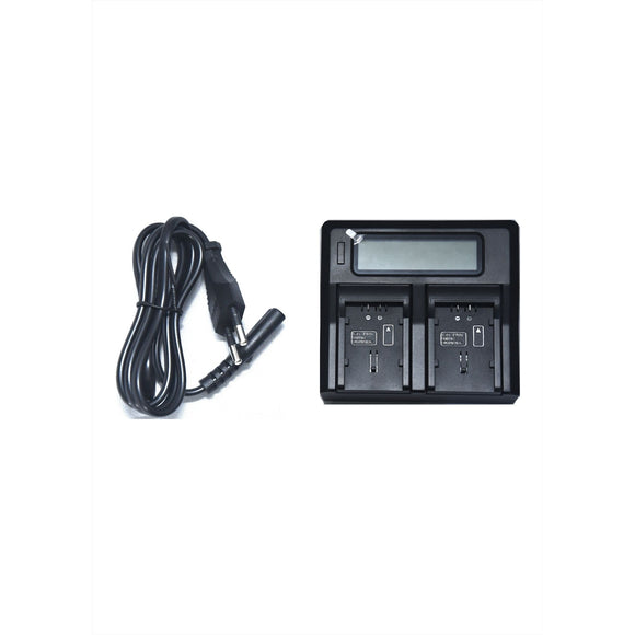 APRAMATT Dual LCD Charger FW50 Box Packing