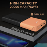 Duracell Powerbank 20000mh with Series 3 - C to C Cable
