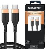 Duracell Powerbank 20000mh with Series 3 - C to C Cable