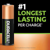 Duracell Rechargeable AA 2500mAh Batteries, Pack of 2
