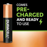 Duracell Rechargeable AAA 750mAh Batteries, Pack of 4