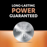 Duracell Specialty CR2032 Lithium Coin Battery 3V, Pack of 5 Suitable for use in keyfobs, Scales, wearables and Medical Devices