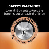 Duracell Specialty CR2032 Lithium Coin Battery 3V, Pack of 5 Suitable for use in keyfobs, Scales, wearables and Medical Devices