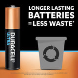 Duracell Ultra Alkaline 9V Batteries, Pack of 2