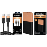 Duracell Powerbank 20000mh with Series 3 - C to C Cable