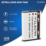 WELBORN EN-EL11 Rechargeable Battery Pack Compatible with Nikon Cooplix S550