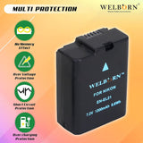 WELBORN EN-EL21 Battery for Nikon Cameras (1200mAh)