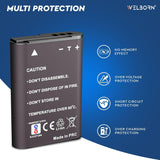 WELBORN EN-EL23 Rechargeable Lithium-Ion Battery for Nikon Coolpix P600, P610.