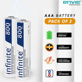 ENVIE (AAA 800 2PL) Infinite AAA 800 2PL Rechargeable Battery