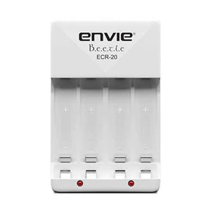 ENVIE (ECR-20) Charger for AA & AAA Rechargeable Batteries