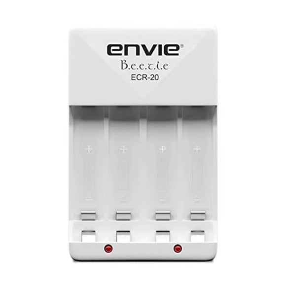 ENVIE (ECR-20) Charger for AA & AAA Rechargeable Batteries
