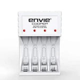ENVIE (ECR 20 MC+4xAAA1100) Standard Rechargeable Battery Charger for AA & AAA Ni-mh/Ni-Cd with 4xAAA1100mah Rechargeable Batteries & LED Indicator