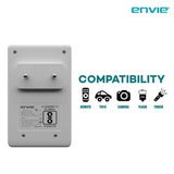 ENVIE (ECR20+AA2800 4PL) Charger for AA & AAA Rechargeable Batteries