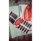 EVEREADY AA 915 MULTIPURPOSE LEAKPROOF 1.5 Volts Blue Battery Pencil cells PACK OF 10