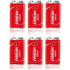 Eveready 1216 9v Alkaline Batteries (6Pcs)