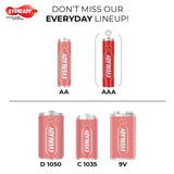 Eveready Carbon Zinc AAA Batteries | Pack of 10 | 1.5 Volt | Highly Durable & Leak Proof | AAA Battery for Household and Office Devices