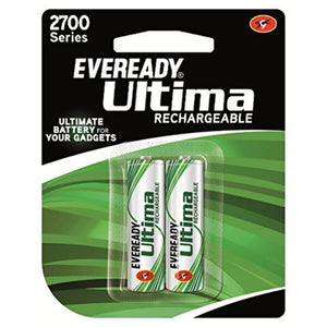 Eveready Rechargeable BP2 AA 2700 NIMH Battery
