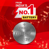 Eveready Ultima Coin Battery 3V | CR2016 | Made with High-Purity Lithium | with Child Proof Packaging | Best Suited for Car Key fobs, Weighing Scales, Toys & Medical Devices | Pack of 5