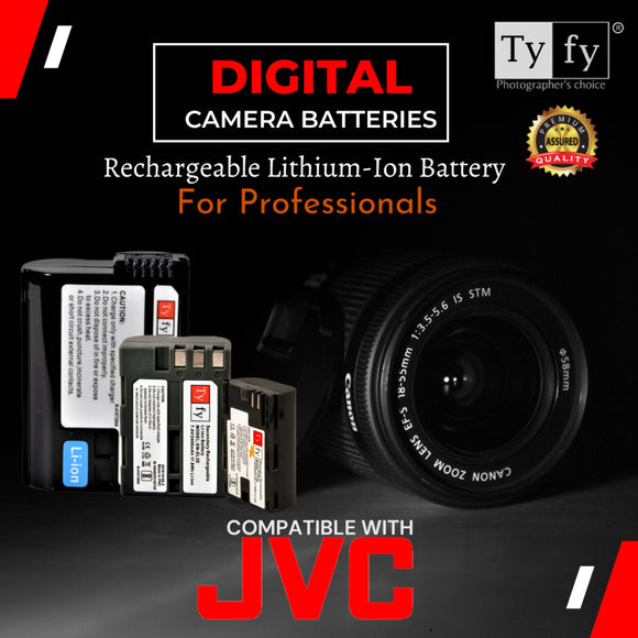 TYFY Rechargeable Camera Batteries for JVC cameras