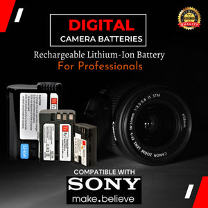 TYFY NP BK1 Rechargeable Camera Batteries for Sony Cameras