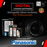 Tyfy Rechargeable Camera Batteries for PANASONIC cameras