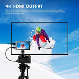 GODOX GM55 5.5 Inch IPS Touch Screen On-Camera Monitor 1920 x 1080 IPS Screen Support 4K HDMI Output Compatible 3D LUT Rec.709 Compatible with F550/F750/F970