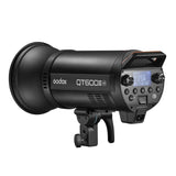 GODOX QT600IIIM Studio Strobe Flash Light 600W GN76 1/8000s High Speed Sync Photography Lighting Built in 2.4G Wirless System 40W LED Modeling Bulb LCD Panel with M/Multi/HSS Flash Mode