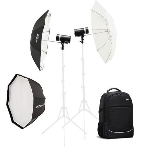 Godox AD300Pro Dual Flashes Backpack Kit