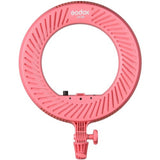 Godox LR180 14.2 Inches Ring Light Pink