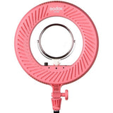 Godox LR180 14.2 Inches Ring Light Pink