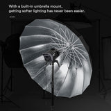 Godox Litemons LA150Bi LED Video Light, 2800K-6500K, Bowens Mount, CRI 96+ TLCI 97+, 11 FX Effect,0-100% Dimming, APP Control, for Film Shooting, Wedding, Live Broadcast, Portrait