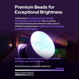 Godox Litemons LA300Bi Studio Bi-Color LED Video Light 330W Photography Light Lamp 2800-6500K CRI95+ Bowens Mount APP Control with Reflector for Home Studio Vlog Live Streaming Portrait Photography