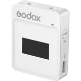 Godox MoveLink II M2 Compact 2-Person Wireless Microphone System for Cameras & Smartphones White