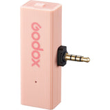 Godox MoveLink Mini UC 2-Person Wireless Microphone System for Cameras & Mobile Devices - Cherry Pink