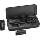 Godox MoveLink Mini UC 2-Person Wireless Microphone System for Cameras & Mobile Devices - Classic Black