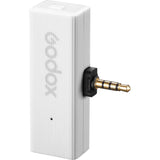 Godox MoveLink Mini UC 2-Person Wireless Microphone System for Cameras & Mobile Devices - Cloud White