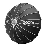 Godox S85T 33.4" Quick Release Umbrella Softbox for Godox SL60II SL150III FV150II AD300PRO AD400PRO AD600 SZ300R VL300 UL150II ML60 Other Bowen Mount Studio Flash Speedlite.