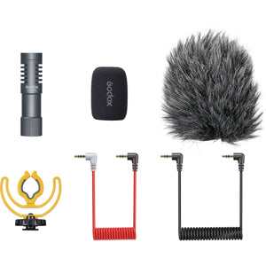 Godox VS-Mic Compact Camera-Mount Shotgun Microphone